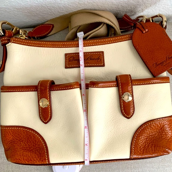Dooney & Bourke Florentine Vachetta Leather Crossbody Bag - Picture 14 of 15